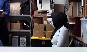 Huge titted muslim teen thief fucked wits a mall cop