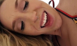 Crazy blonde punker gets anal sex Maia Davis 2 3
