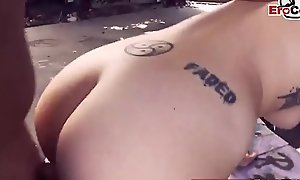 German redhead non-professional teen to hand outdoor userdate sexdate pov