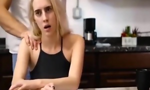 Papa fucks little one whenever he wants