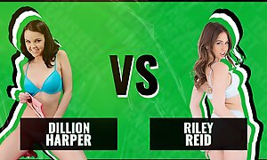 TeamSkeet - Vim Of The Babes - Riley Reid vs. Dillion Harper - Who Wins The Award?