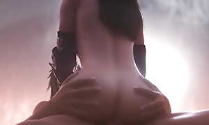 Final Musing - Tifa Lockhart Anal Riding to Clamber (Animation fro Sound)