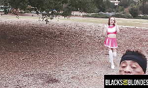 College Cheerleader Gangbanged By Rival Football Round out - BlacksOnBlondes
