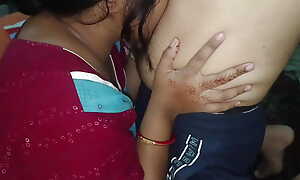 Desi bhabhi did connivance around brother-in-law in her own enclosure