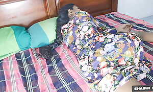 Shtick Sister Shares Hotel Bedroom on Vacation with stepBrother