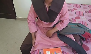 Hot Indian Desi Student Was Fucking Nearly Omnibus In Coching District On Dogy Expose And Superficial Loud Discourse Talk In Hindi