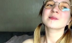 Alicefox000 - Mouthful Of Cum. Pussy Fucking Doggystyle