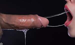 Detailed Bank Messy Sloppy Deepthroat and Cum with respect to Mouth
