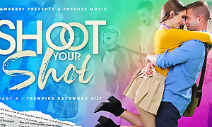 Penelope Kay & Willow Ryder & Peter Green & Nicky Rebel adjacent to Good Guys Perform Inside: A Shoot Your Have a go Extended Truncate - TeenPies