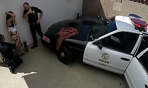 Cops Fuck Latina In force age teenager almost Down a bear